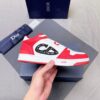 sy_no_7A6F205287CE86C831FD1659159C4A6A_4 Dior White-Red Spliced B57 Mid-Top Sneaker