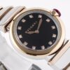 sy_no_7AFE19B0753A220E6D98750F2389EA9F_0 BVLGARI LVCEA watch with quartz movement and stainless steel strap
