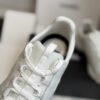 sy_no_7D98149B507AA08F936FFFEFB882303B_4 Chanel All-White Leather Low-Top Sneaker with Embossed CC Logo