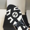 sy_no_7D98149B507AA08F936FFFEFB882303B_7 Chanel All-White Leather Low-Top Sneaker with Embossed CC Logo