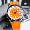 sy_no_7DC924300B1F0E40EE1823D32299B1C2_0 BREITLING Breitling Super Ocean Series Automatic Mechanical Movement 300m Waterproof Orange Elegant Vitality Unisex Swiss Watch Orange Dial Stainless Steel Case