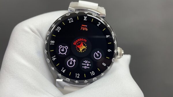 sy_no_7ECE54D740DB0647CF75CCF2BE0D3C2E_3 LOUIS VUITTON TAMBOUR HORIZON LIGHT UP series smartwatch LV printed full touch screen fashion item
