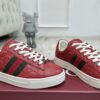 sy_no_7F1D635BC94D8FBAB54A549D0EA07F87_7 Gucci GG Embossed Leather Screener Sneaker in Red