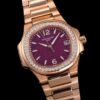 sy_no_7F30995ED5889DF509B86CF16FEF27D2_2 Patek Philippe Sporty Elegance NAUTILUS Series Quartz Movement Women's Watch Swiss Watch Purple Dial