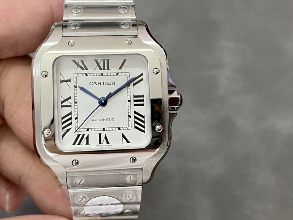 sy_no_7F84BF9C791C6074C7419F619B0EEEAB_0 Cartier Sandus series automatic mechanical movement with Roman scale and 100 meter waterproof