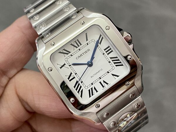 sy_no_7F84BF9C791C6074C7419F619B0EEEAB_1 Cartier Sandus series automatic mechanical movement with Roman scale and 100 meter waterproof