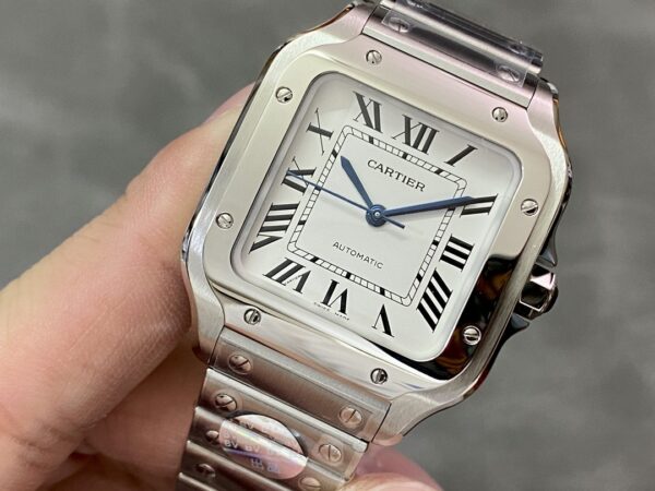 sy_no_7F84BF9C791C6074C7419F619B0EEEAB_2 Cartier Sandus series automatic mechanical movement with Roman scale and 100 meter waterproof