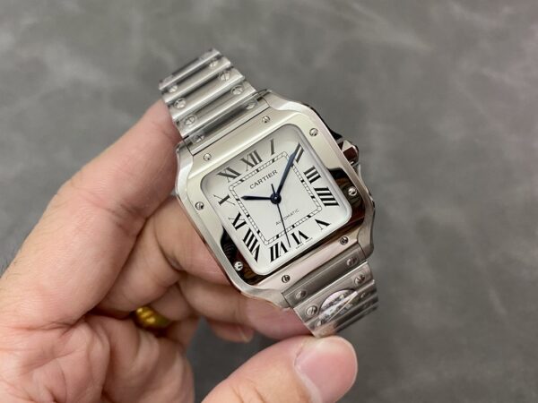 sy_no_7F84BF9C791C6074C7419F619B0EEEAB_3 Cartier Sandus series automatic mechanical movement with Roman scale and 100 meter waterproof