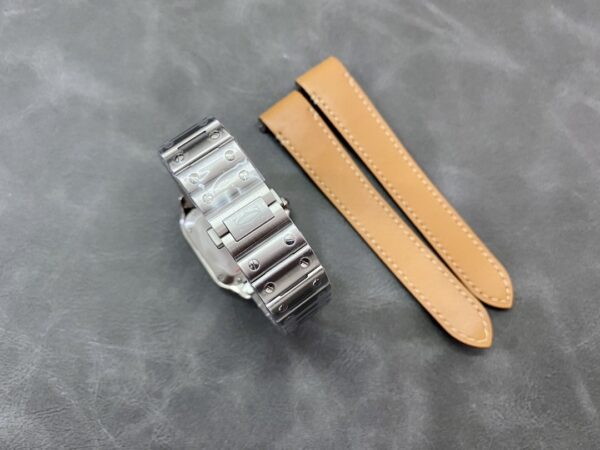 sy_no_7F84BF9C791C6074C7419F619B0EEEAB_8 Cartier Sandus series automatic mechanical movement with Roman scale and 100 meter waterproof