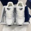 sy_no_8055F83F7EE197A44926CC657978D13C_0 Dior White Mesh Silver Outline CD Logo Running Sneaker
