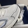 sy_no_8055F83F7EE197A44926CC657978D13C_5 Dior White Mesh Silver Outline CD Logo Running Sneaker