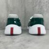 sy_no_81192BC3E259D58282EF102B8C4DD307_4 Prada America's Cup Dark Green Patent Mesh Sneaker
