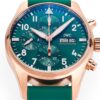 sy_no_824AAA8E9DF4200E96B060B8D0814AAF_4 IWC Pilot Series Automatic Mechanical Movement 100m Waterproof Men's Watch Swiss Watch 41mm Green Dial