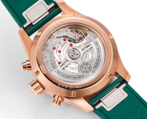 sy_no_824AAA8E9DF4200E96B060B8D0814AAF_7 IWC Pilot Series Automatic Mechanical Movement 100m Waterproof Men's Watch Swiss Watch 41mm Green Dial