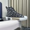 sy_no_82DB4B8FFFAD904E2B1EECD60AFA65E0_5 Dior Oblique Canvas High Top Sneaker