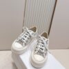 sy_no_82F76DEF57657782F07534EEC1C78235_4 Dior Grey Oblique Canvas Platform Low Sneaker