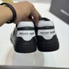 sy_no_849E6685DF2DB11A3808778FB7CBD5E1_2 Philipp Plein Black Shimmer Grain-Leather Hexagon-Logo Low-Top Sneaker