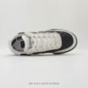 Chanel Black-White Mixed-Material Low-Top Sneaker with Quilted Leather and CC Logo