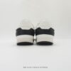 Chanel Black-White Mixed-Material Low-Top Sneaker with Quilted Leather and CC Logo