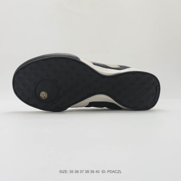 Chanel Black-White Mixed-Material Low-Top Sneaker with Quilted Leather and CC Logo