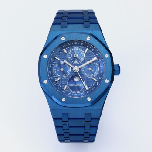 sy_no_84FB4DF827EF36B698571A6F6E1FCA75_0 AUDEMARS PIGUET Audemars Piguet Royal Oak ROYAL OAK series automatic mechanical movement 20 meter waterproof men's watch Swiss watch 41mm blue dial ceramic strap