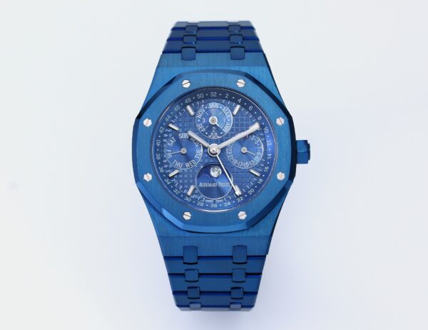 sy_no_84FB4DF827EF36B698571A6F6E1FCA75_0 AUDEMARS PIGUET Audemars Piguet Royal Oak ROYAL OAK series automatic mechanical movement 20 meter waterproof men's watch Swiss watch 41mm blue dial ceramic strap