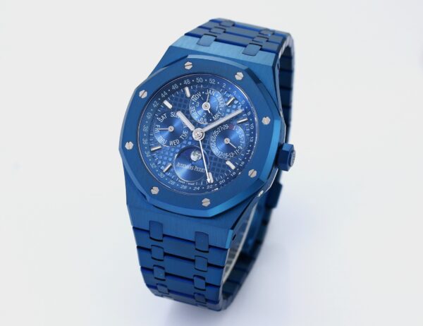 sy_no_84FB4DF827EF36B698571A6F6E1FCA75_1 AUDEMARS PIGUET Audemars Piguet Royal Oak ROYAL OAK series automatic mechanical movement 20 meter waterproof men's watch Swiss watch 41mm blue dial ceramic strap