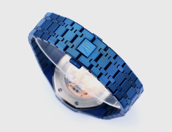 sy_no_84FB4DF827EF36B698571A6F6E1FCA75_7 AUDEMARS PIGUET Audemars Piguet Royal Oak ROYAL OAK series automatic mechanical movement 20 meter waterproof men's watch Swiss watch 41mm blue dial ceramic strap