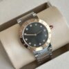 BVLGARI BVLGARI ∙ BVLGARI series watches with quartz movement, stainless steel strap, 33mm grey dial