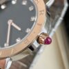 BVLGARI BVLGARI ∙ BVLGARI series watches with quartz movement, stainless steel strap, 33mm grey dial