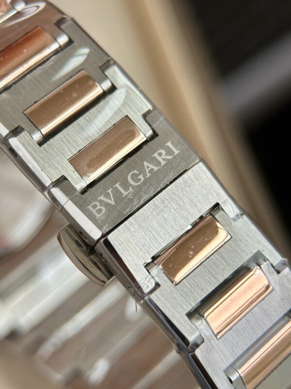 BVLGARI BVLGARI ∙ BVLGARI series watches with quartz movement, stainless steel strap, 33mm grey dial