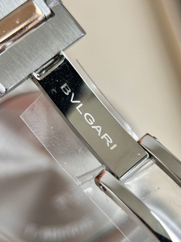 BVLGARI BVLGARI ∙ BVLGARI series watches with quartz movement, stainless steel strap, 33mm grey dial
