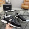 sy_no_85FDDC772F3C3B4D211D195301E80B3C_4 Chanel Black & White Chunky Sneaker with Contrast CC Logo