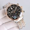 Omega Seamaster Series 300m Diving Watch Automatic Mechanical Movement Date Display Timing 300m Waterproof Men's Watch Swiss Watch 44mm Black Dial Stainless Steel Case
