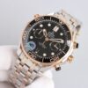 Omega Seamaster Series 300m Diving Watch Automatic Mechanical Movement Date Display Timing 300m Waterproof Men's Watch Swiss Watch 44mm Black Dial Stainless Steel Case