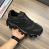 sy_no_866D2A2F21A886547A4401C153948F72_0 Prada Black Fabric Mecha Chunky Dad Sneaker