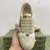 sy_no_86D69E34C693CD115B292D7877D34F7A_1 Gucci MAC8 GG Supreme Canvas Sneaker with Green/Magenta Web Stripe