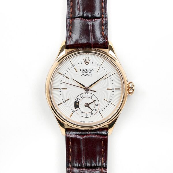 ROLEX Rolex Cellini series automatic mechanical movement waterproof dual time zone men's watch Swiss watch 39mm