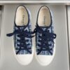 sy_no_87B0DE40554AD3BA52799C23678CD412_3 Dior Dark Blue Oblique Jacquard Platform Low-Top Sneaker