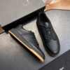 sy_no_87E1FFA6240443DBB8A6B72C8467E448_3 Saint Laurent Black Pebble-Leather SL61 Gum-Sole Low-Top Sneaker