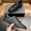 sy_no_87E1FFA6240443DBB8A6B72C8467E448_4 Saint Laurent Black Pebble-Leather SL61 Gum-Sole Low-Top Sneaker
