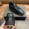 sy_no_87E1FFA6240443DBB8A6B72C8467E448_7 Saint Laurent Black Pebble-Leather SL61 Gum-Sole Low-Top Sneaker