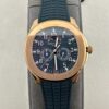 Patek Philippe AQUANAUT series automatic mechanical movement annual calendar women's watch Swiss watch 39.9mm blue dial