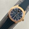 Patek Philippe AQUANAUT series automatic mechanical movement annual calendar women's watch Swiss watch 39.9mm blue dial
