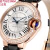 sy_no_8987968D5D4196E6407EB3E16174A7B8_2 Cartier Ballon Bleu leather strap couple mechanical watch men's and women's watches