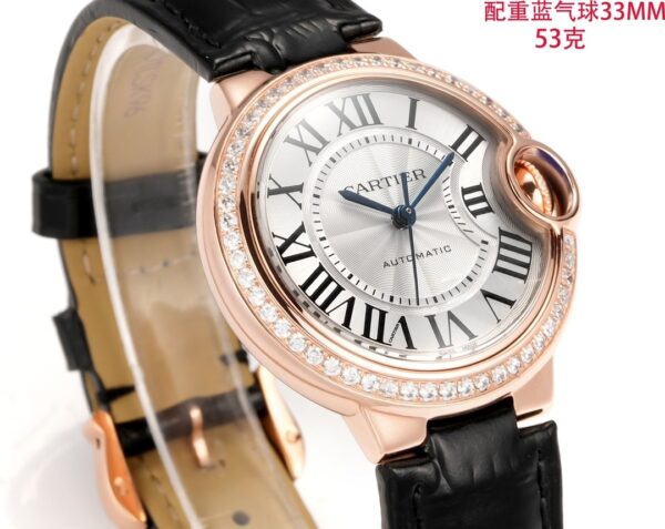sy_no_8987968D5D4196E6407EB3E16174A7B8_3 Cartier Ballon Bleu leather strap couple mechanical watch men's and women's watches