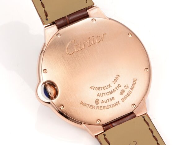 sy_no_8987968D5D4196E6407EB3E16174A7B8_6 Cartier Ballon Bleu leather strap couple mechanical watch men's and women's watches