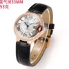 sy_no_8987968D5D4196E6407EB3E16174A7B8_8 Cartier Ballon Bleu leather strap couple mechanical watch men's and women's watches