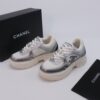 Chanel Wave-Panel Mesh Trainer White-Mesh-Silver-Metal