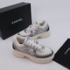 Chanel Wave-Panel Mesh Trainer White-Mesh-Silver-Metal